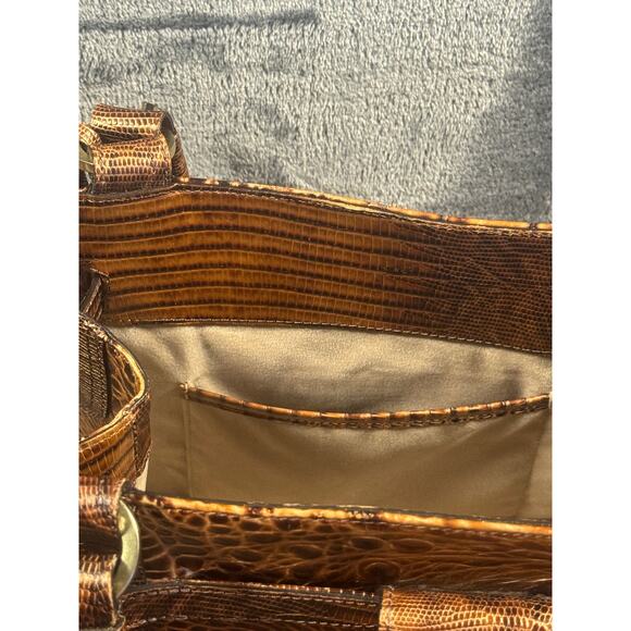 Super Rare Brahmin XL Bevin Cognac Rio Vintage 25th Anniversary Leather Bag - Picture 10 of 16